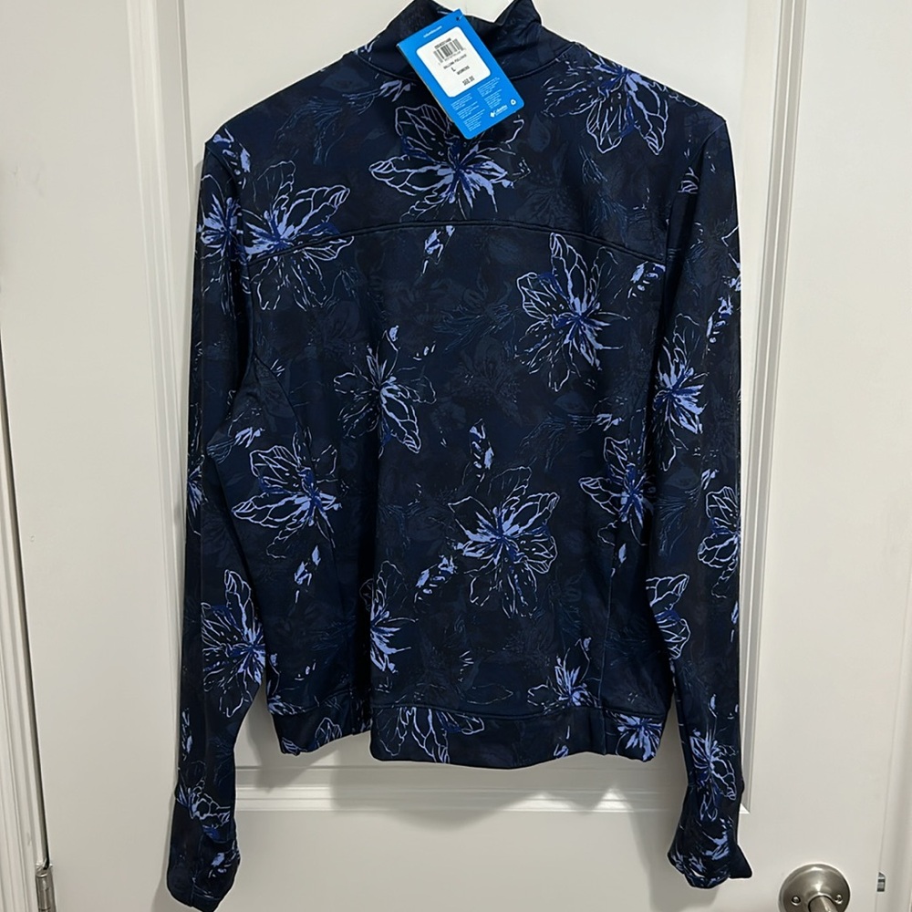 Columbia Ballona pullover. Size L. Navy and light blue. - Picture 6 of 6